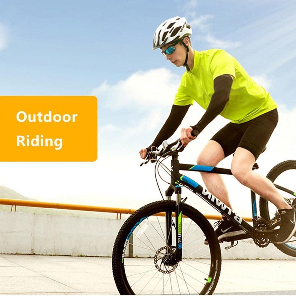 1 Pairs Arm Sleeves Warmers Sports Sleeve Sun UV Protection Hand Cover Cooling Warmer Running Fishing Cycling Sunscreen Sun Protection Arm Sleeves For Men Women Arm Cover For Cycling Outdoor Sports
