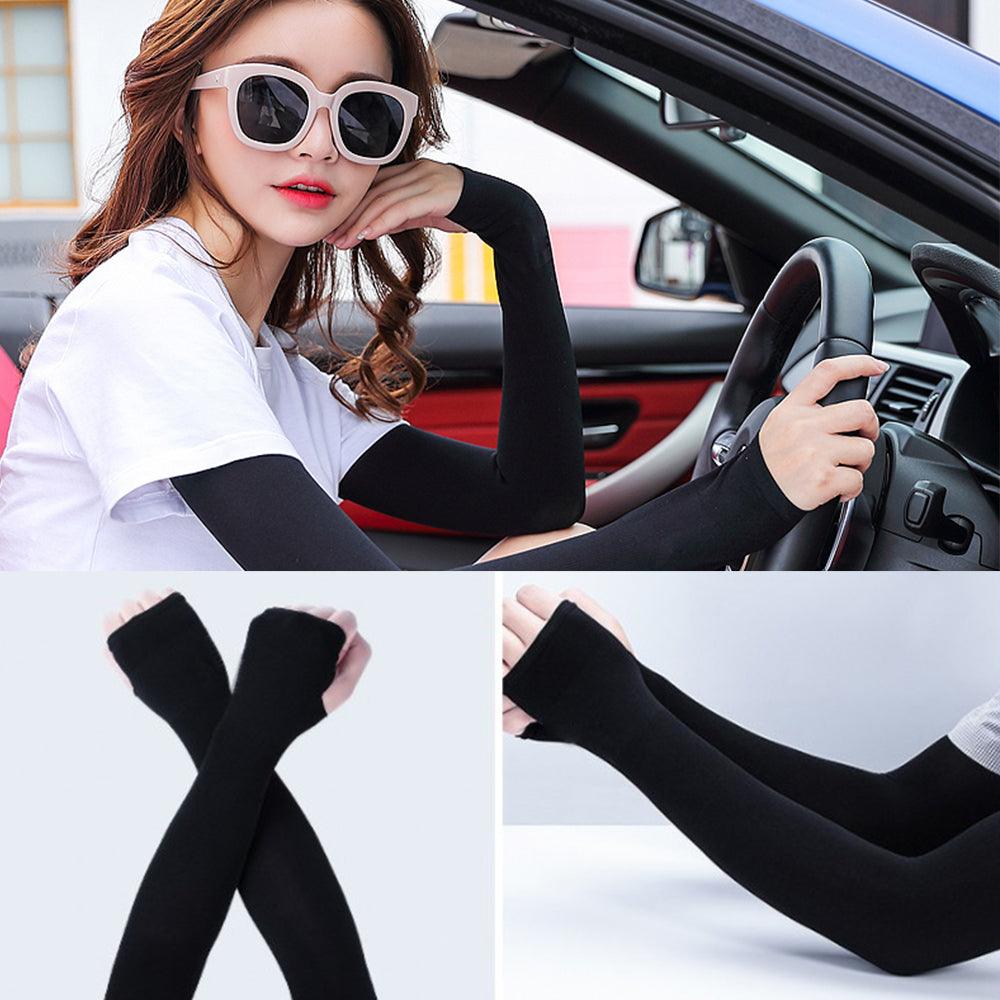 1 Pairs Arm Sleeves Warmers Sports Sleeve Sun UV Protection Hand Cover Cooling Warmer Running Fishing Cycling Sunscreen Sun Protection Arm Sleeves For Men Women Arm Cover For Cycling Outdoor Sports