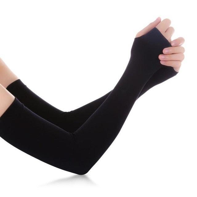 1 Pairs Arm Sleeves Warmers Sports Sleeve Sun UV Protection Hand Cover Cooling Warmer Running Fishing Cycling Sunscreen Sun Protection Arm Sleeves For Men Women Arm Cover For Cycling Outdoor Sports