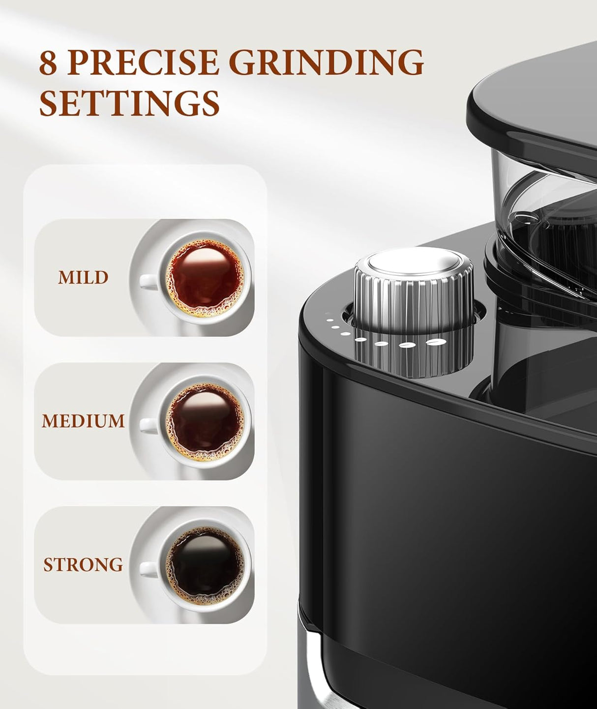 10-Cup Drip Coffee Maker with Built-In Grinde CM8025