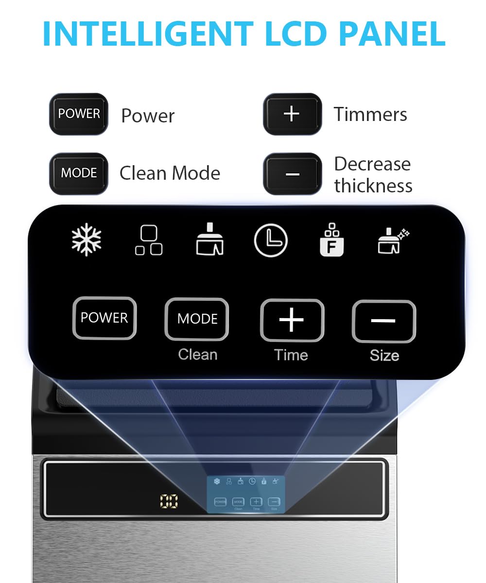 100LBS/200LBS/265LBS Freestanding Commercial Ice Maker Z5845A