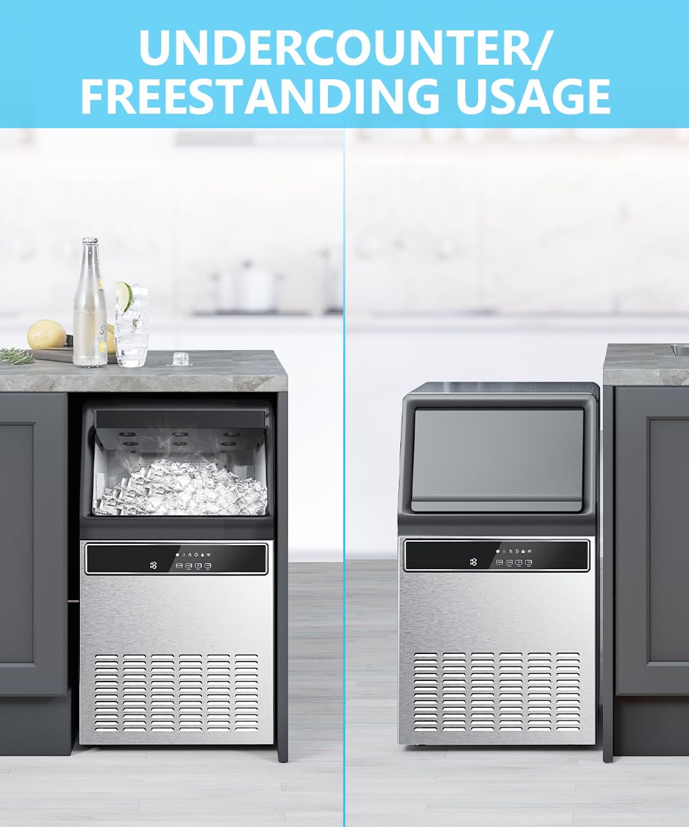100LBS/200LBS/265LBS Freestanding Commercial Ice Maker Z5845A