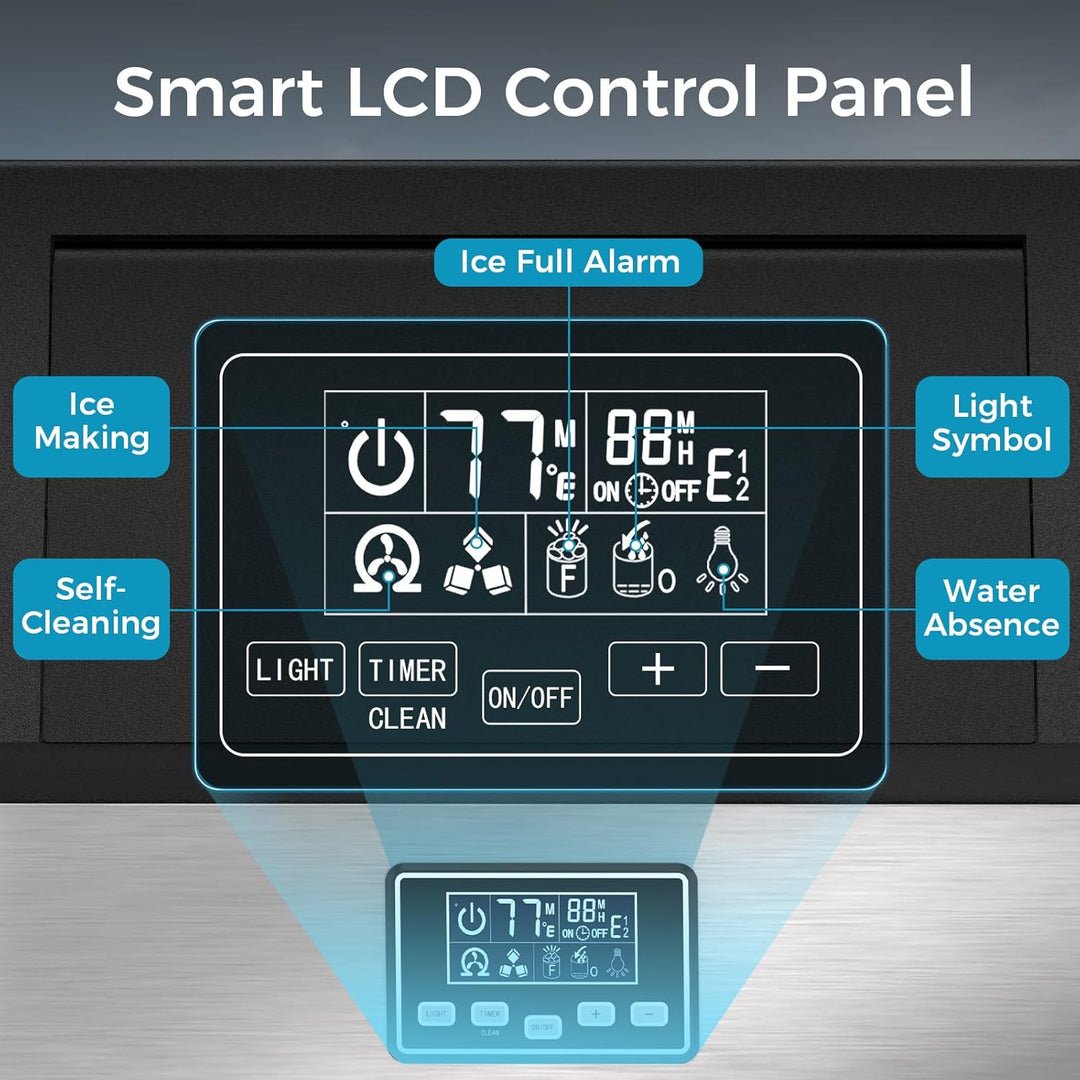 100LBS/200LBS/265LBS Freestanding Commercial Ice Maker Z5845A
