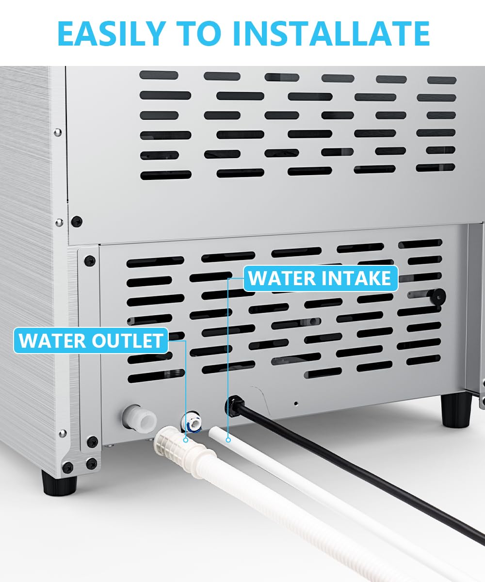 100LBS/200LBS/265LBS Freestanding Commercial Ice Maker Z5845A