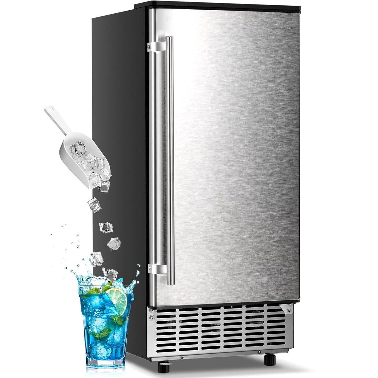 100LBS/200LBS/265LBS Freestanding Commercial Ice Maker Z5845A