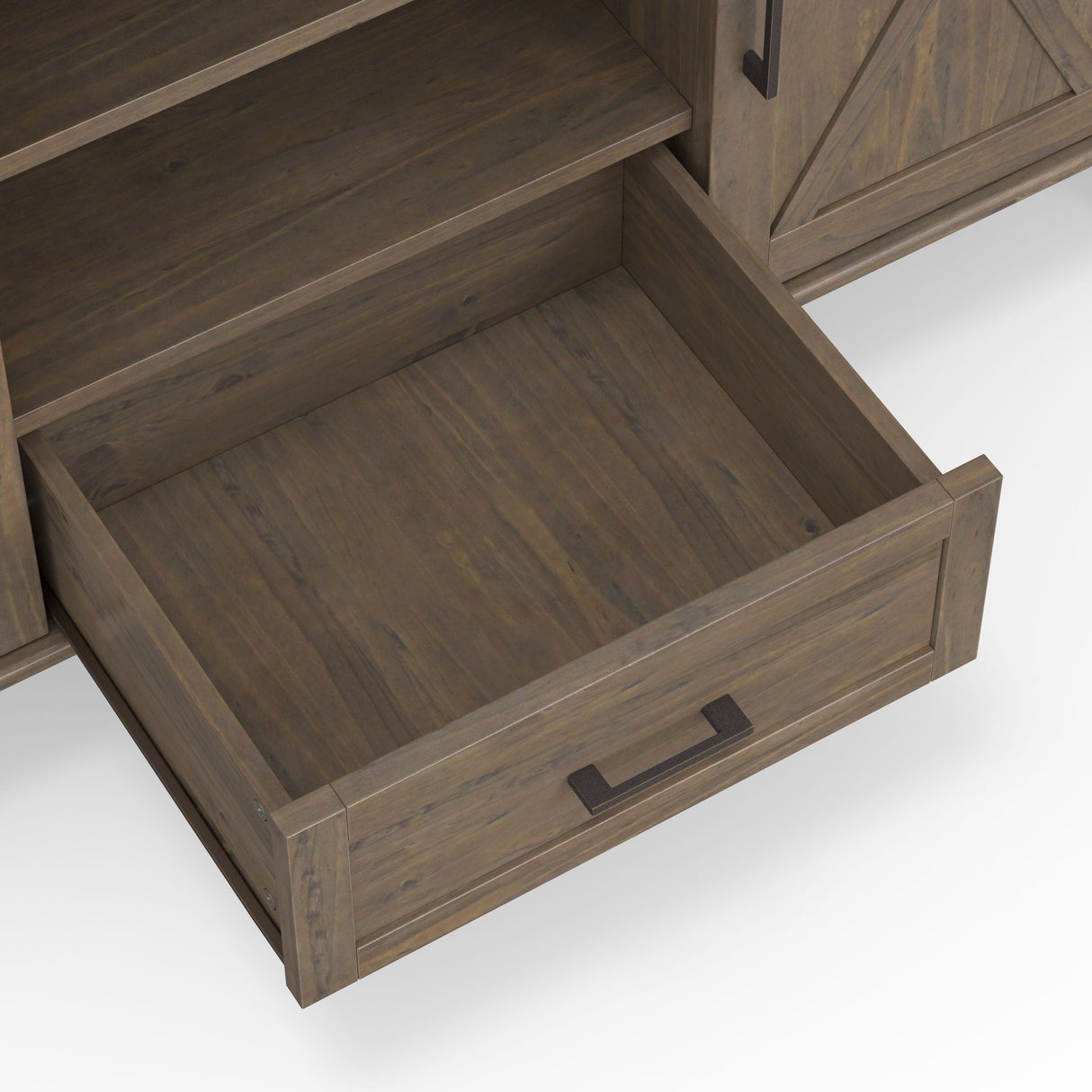 Ela - Medium TV Stand - Smoky Brown by Couch.com
