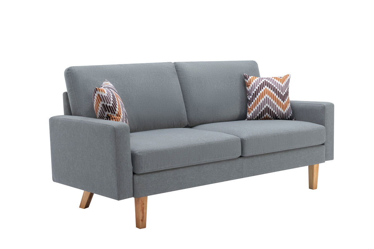 Bahamas - Sofa Set With 2 Throw Pillows by Couch.com