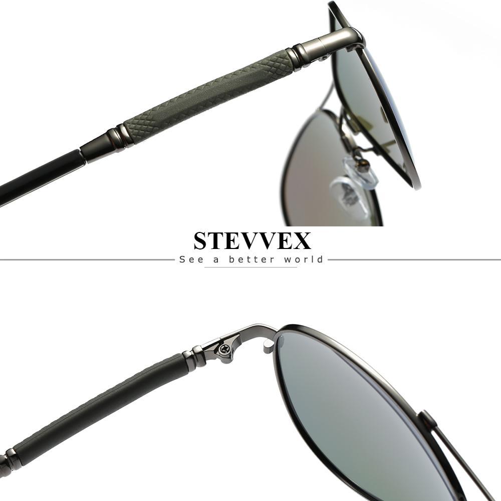 High Quality TR90 Luxury Modern Men Polarized Sunglasses In Aviation Pilot Famous Style with UV400 Protection and Miror Glasses