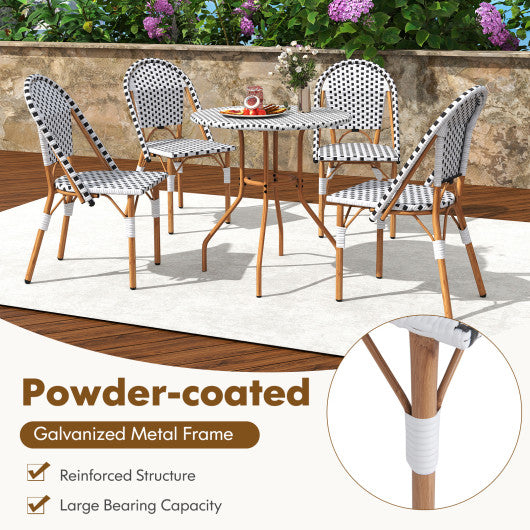 Patio Furniture Covers Waterproof Outdoor Conversation Covers for 3 Pieces Bistro Set-Beige