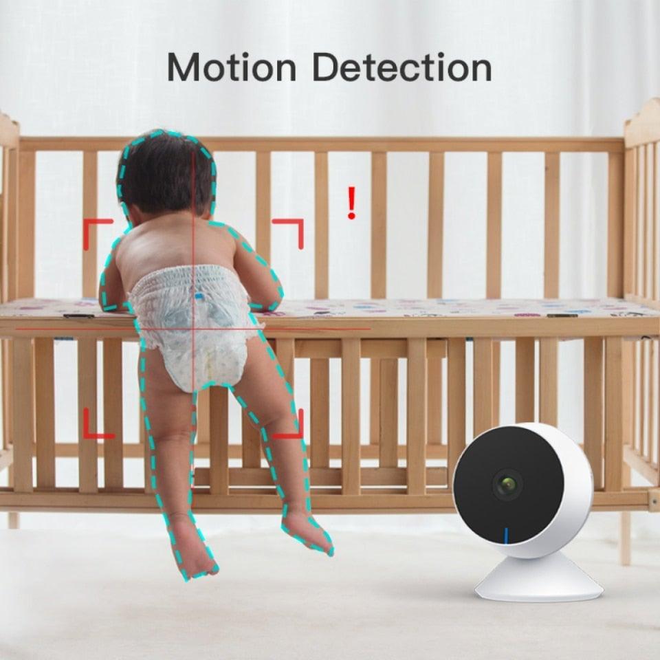 1080P IP Wifi Camera Indoor Surveillance Camera Baby Monitor Mini Cam Home Security Webcam Motion Detection with Night Vision AIl Human Detection Activity Zone