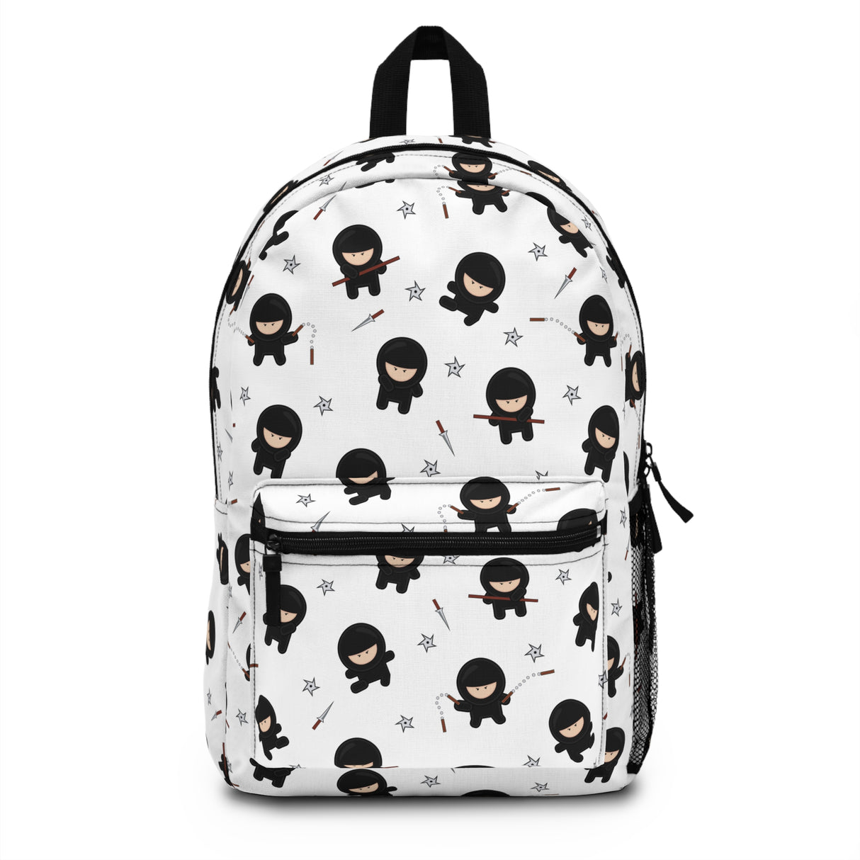 Kids Ninja White Backpack