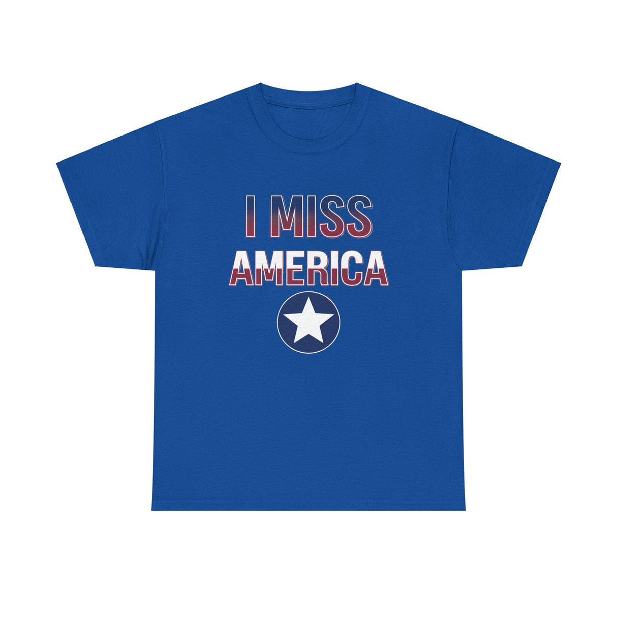 "I Miss America" Star Unisex Heavy Cotton Tee