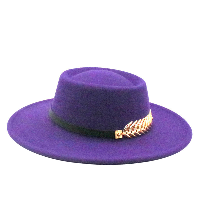 Autumn Winter Women Men Vintage Fedora Women's Foldable Short Brim Floppy Hat Gentleman Elegant Warm Hats Lady Party Luxury Caps Classic Summer Beach Sun Hat