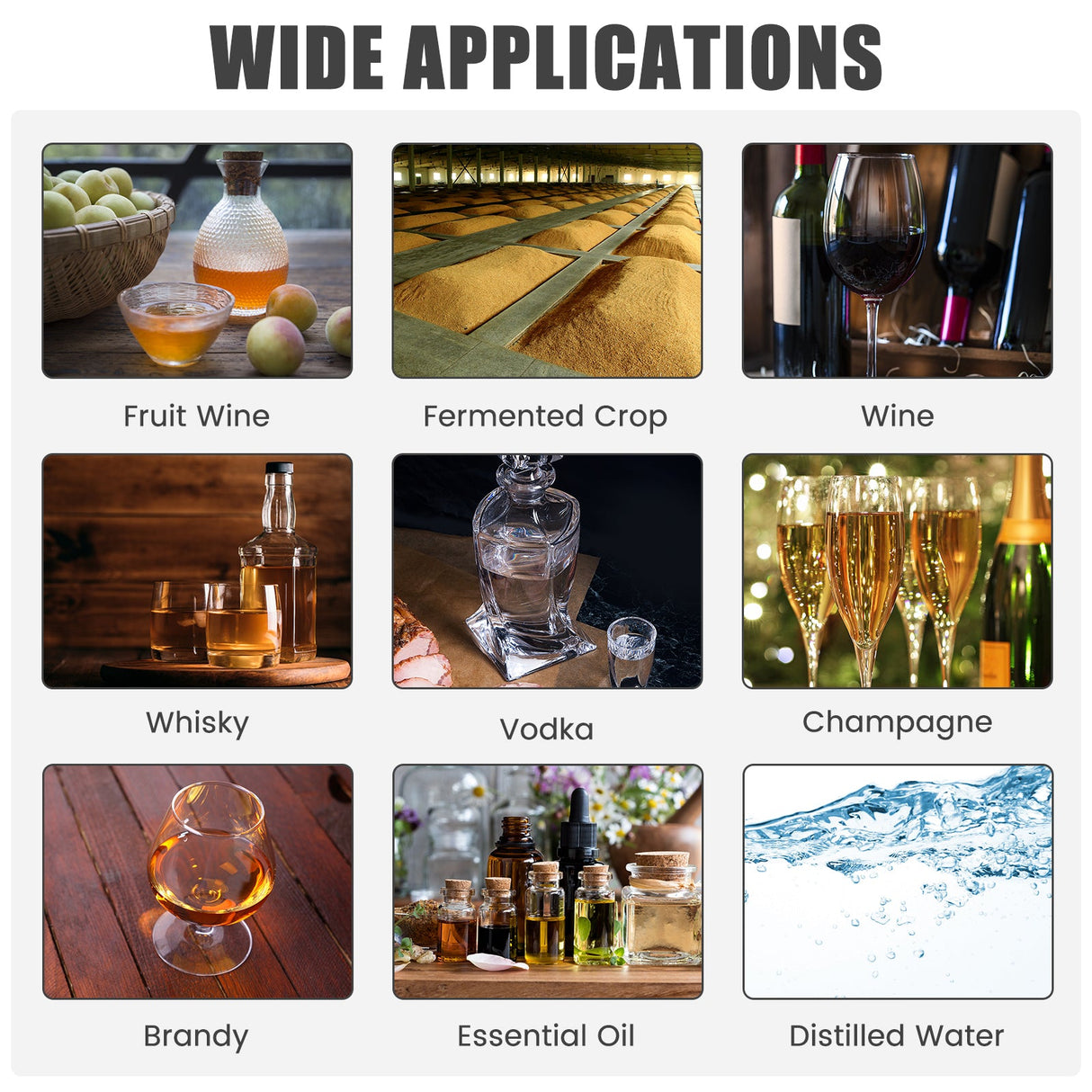 10 Gal 40 L Water Alcohol Distiller with 2 Stainless Steel Pots-10 Gal by DirectDeals