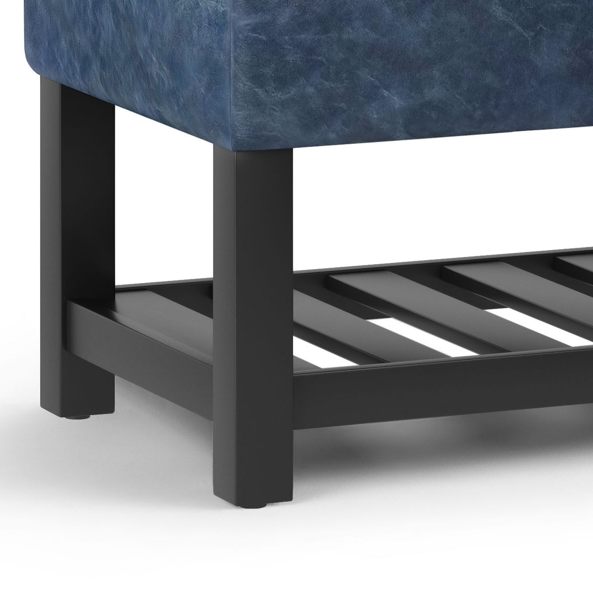 Cosmopolitan - Storage Ottoman Bench With Open Bottom by Couch.com