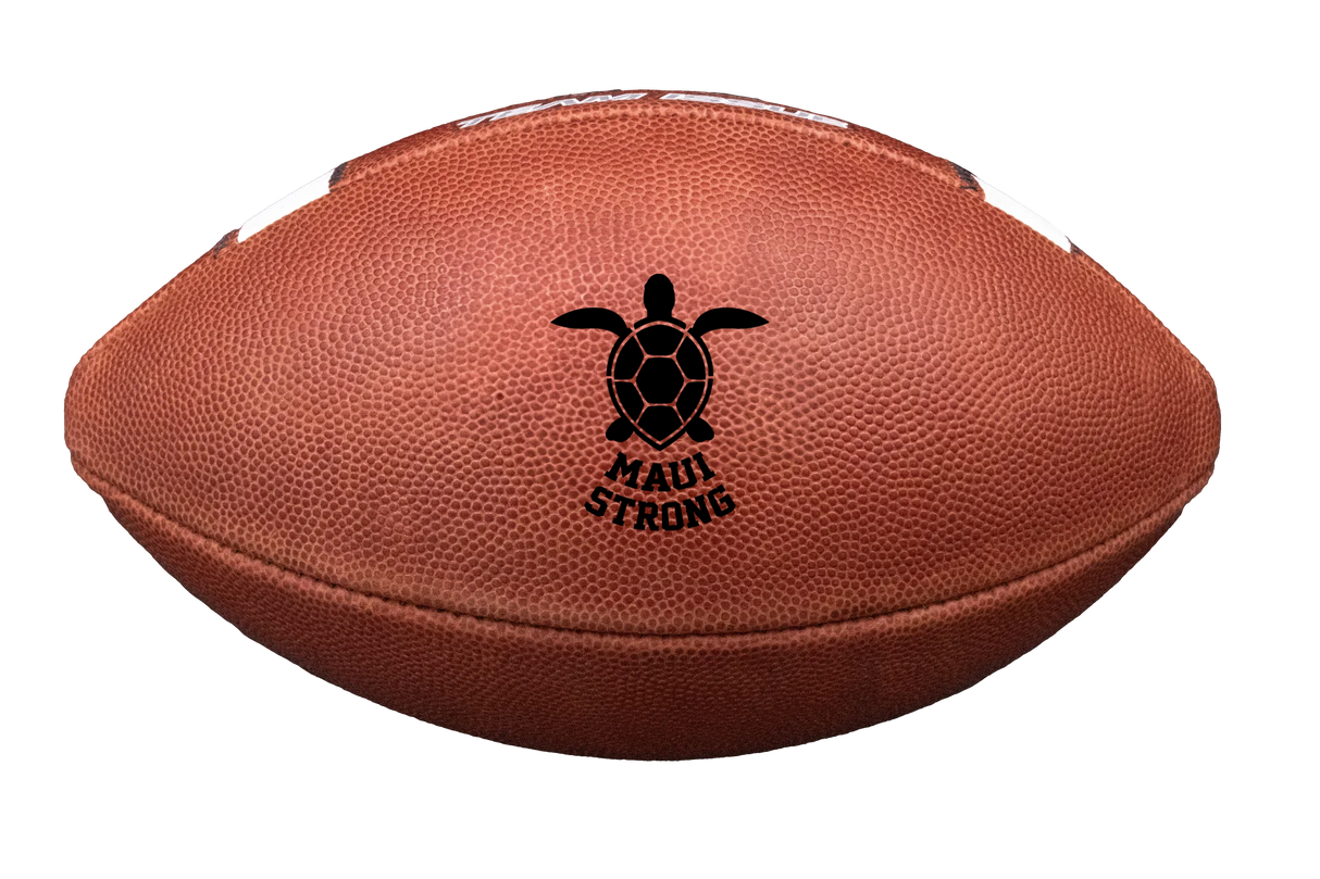 Maui Strong Team Issue Football