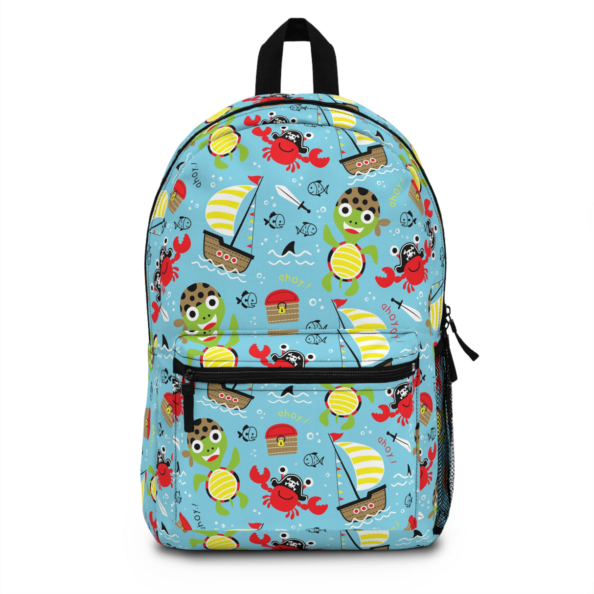 Kids Pirate Fun Blue Backpack