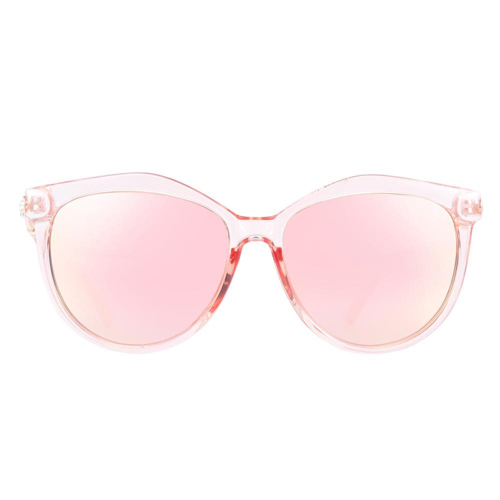 Stevvex Polarized Cat Eye Sunglasses Women Gradient Round Sun glasses for Women oculos lunette de soleil femme