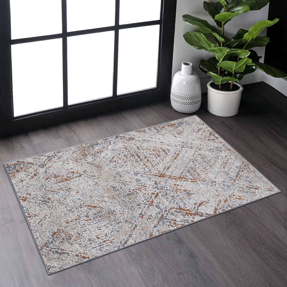 Payas - 2' X 3' Geometric Area Rug - Beige by Couch.com
