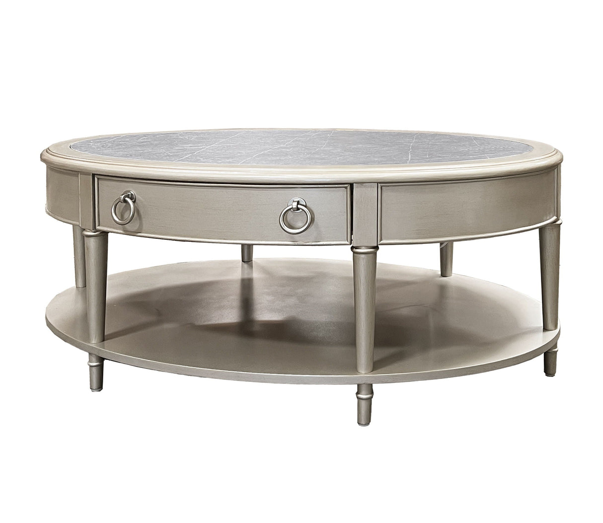 Kasa - Sintered Stone Top Coffee Table - Champagne by Couch.com