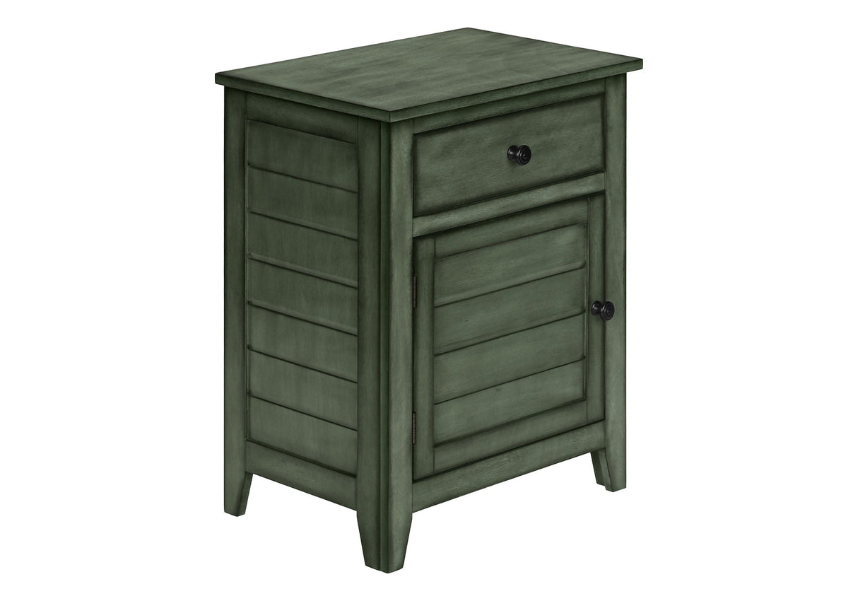Accent Nightstand, Storage Drawer, Transitional by Couch.com