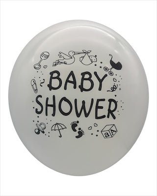 12" Assorted Baby Shower (12 bags/8ct-10ct per pack) - Winntex