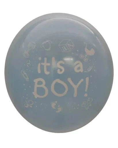 12" Assorted Baby Shower (12 bags/8ct-10ct per pack) - Winntex