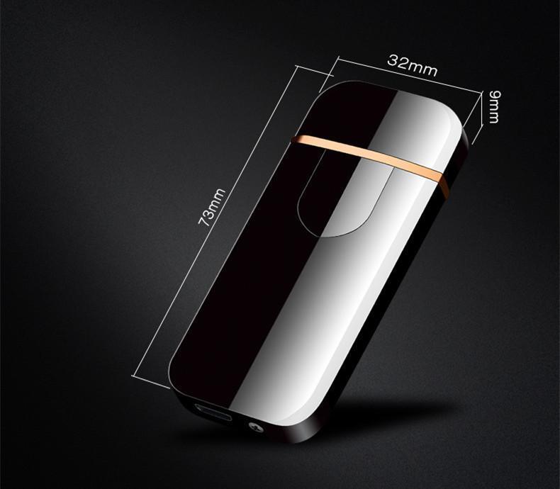 Modern Touch Electric lighter Plasma Lighters Dual arc Lighter USB lighters Flameless Rechargeable Lighter Windproof Lighter Electric lighters for Men Gift Gadgets Accessories