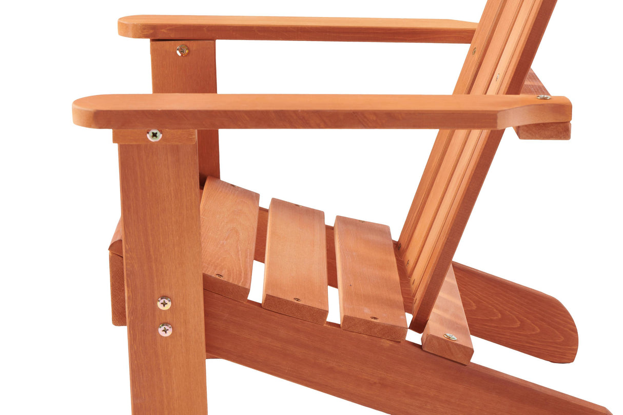 Wooden Kid's Adirondack Chair for Indoor and Outdoor Use