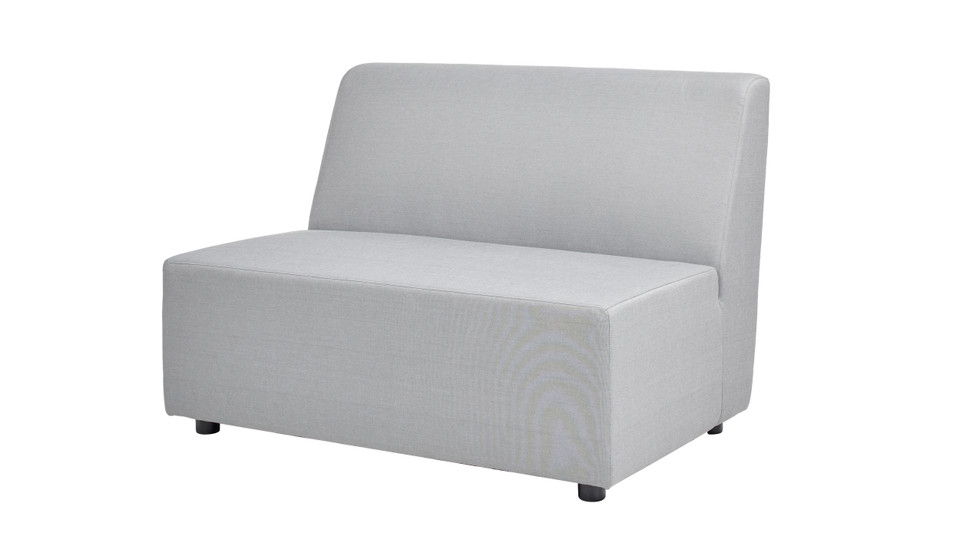Cleo - Modular Upholstered Deep Seating Patio Armless Loveseat by Couch.com