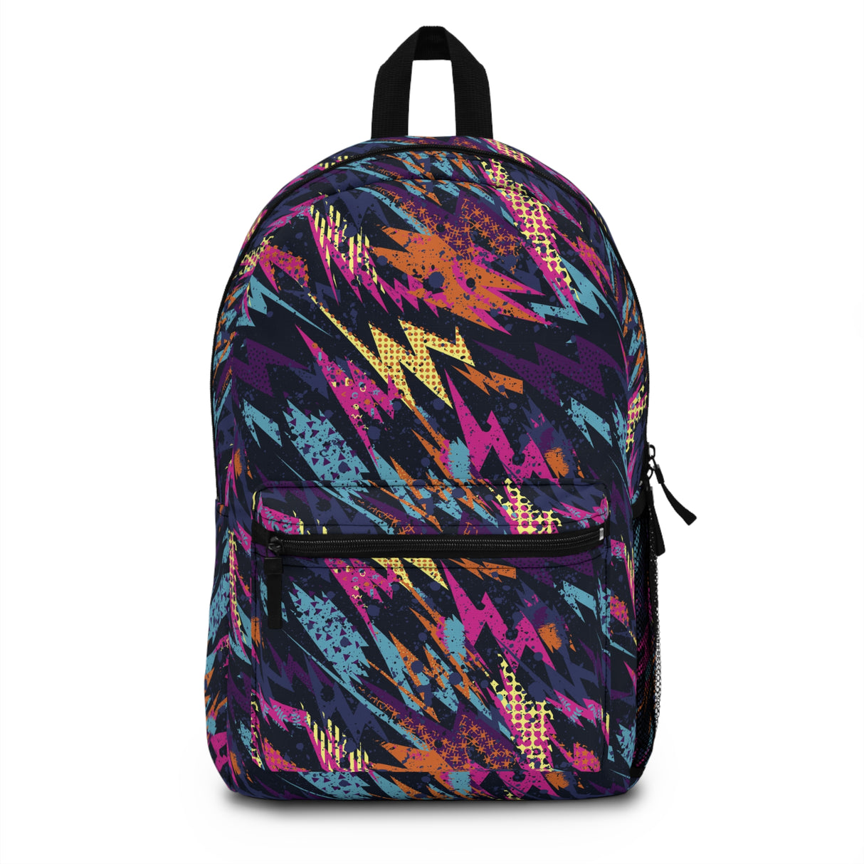Kids Abstract Shapes 2 Multi Color Backpack