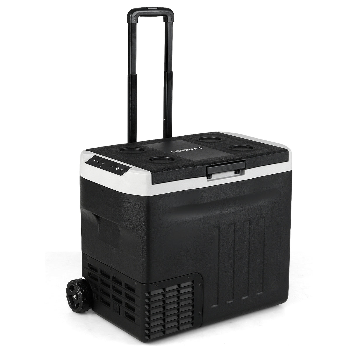 12V Car Refrigerator 42QT with Touch Panel and Removable Divider-L