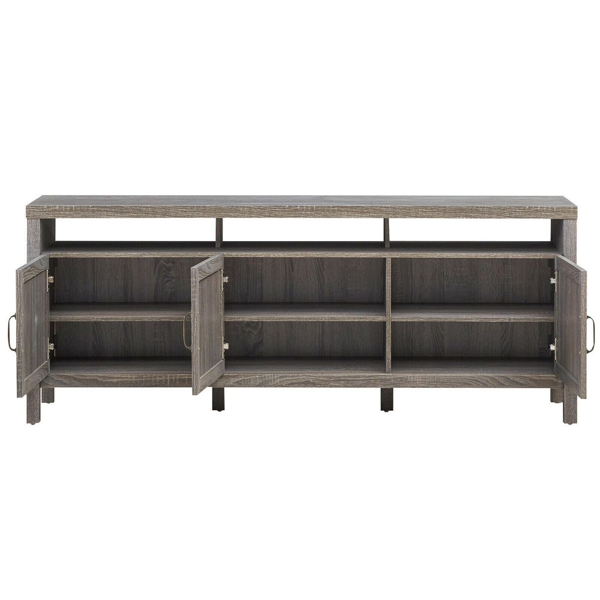 Universal TV Stand Entertainment Media Center for TV's up to 65 Inch-Gray