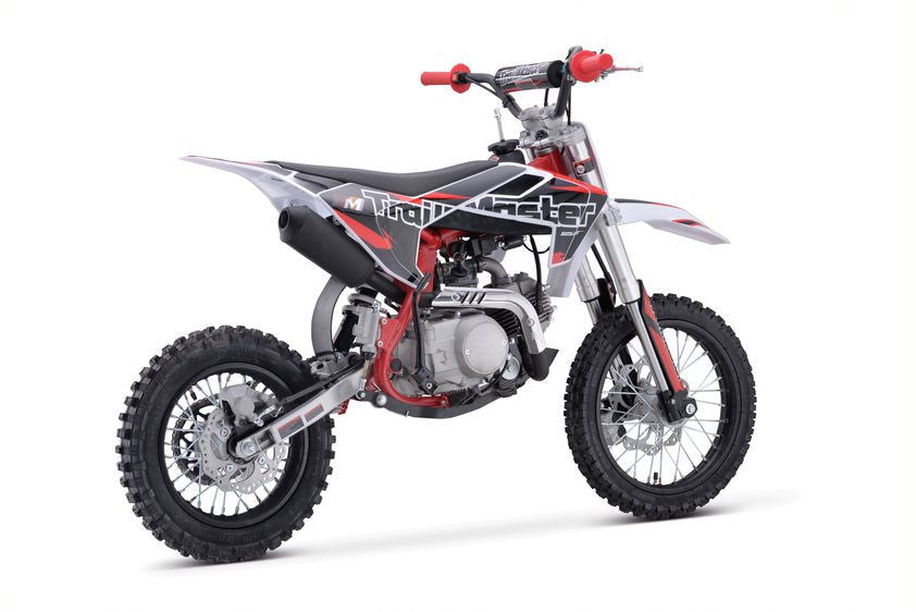 TrailMaster TM23 125cc Dirt Bike, 4-Speed Auto, Electric Start (14/12), Ages 12 and up