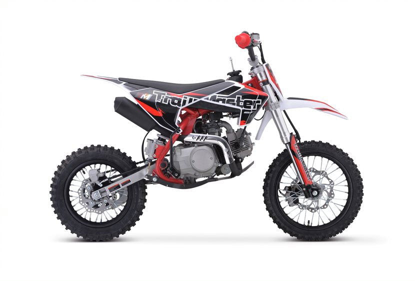 TrailMaster TM23 125cc Dirt Bike, 4-Speed Auto, Electric Start (14/12), Ages 12 and up