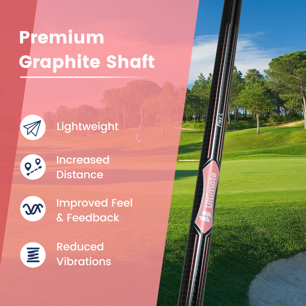 12 ° Individual Driver Golf Club for Women 460CC