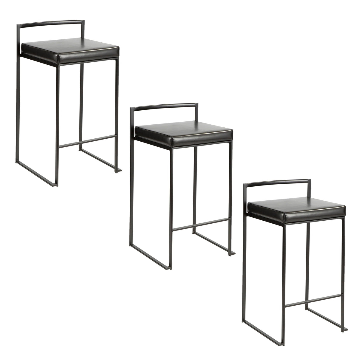 Fuji - Contemporary Style Stackable Counter Stool by Couch.com
