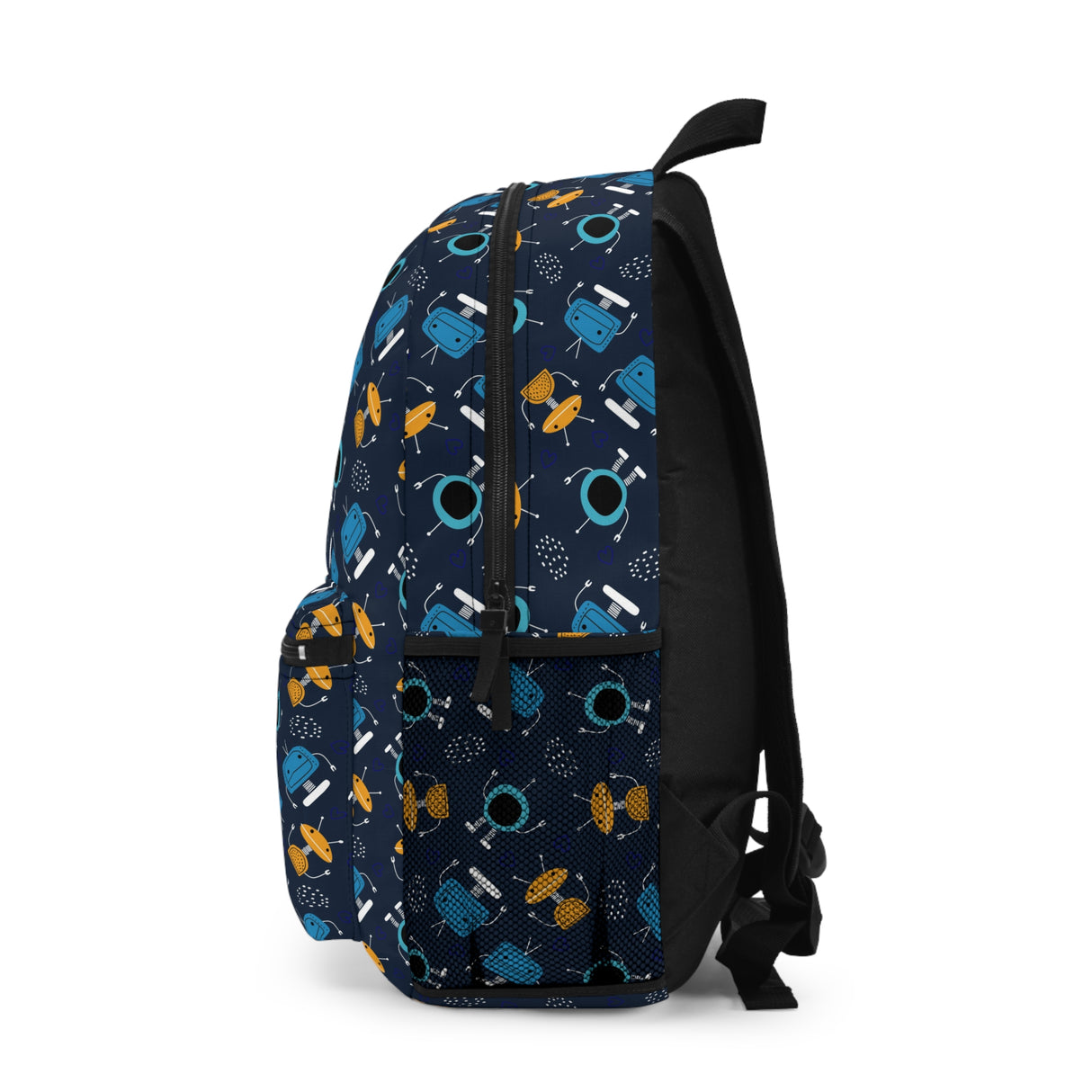Kids Robot Navy Backpack