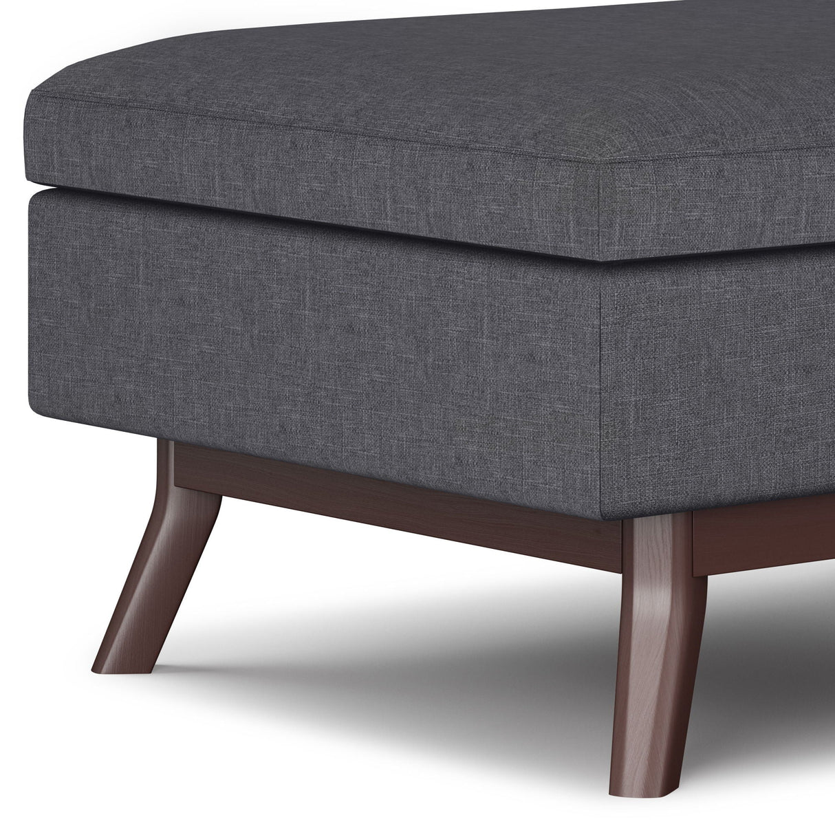Owen - Upholstered Rectangular Storage Ottoman by Couch.com