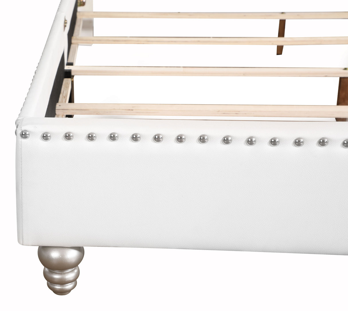 Elegant Transitional Upholstered Bed by Couch.com