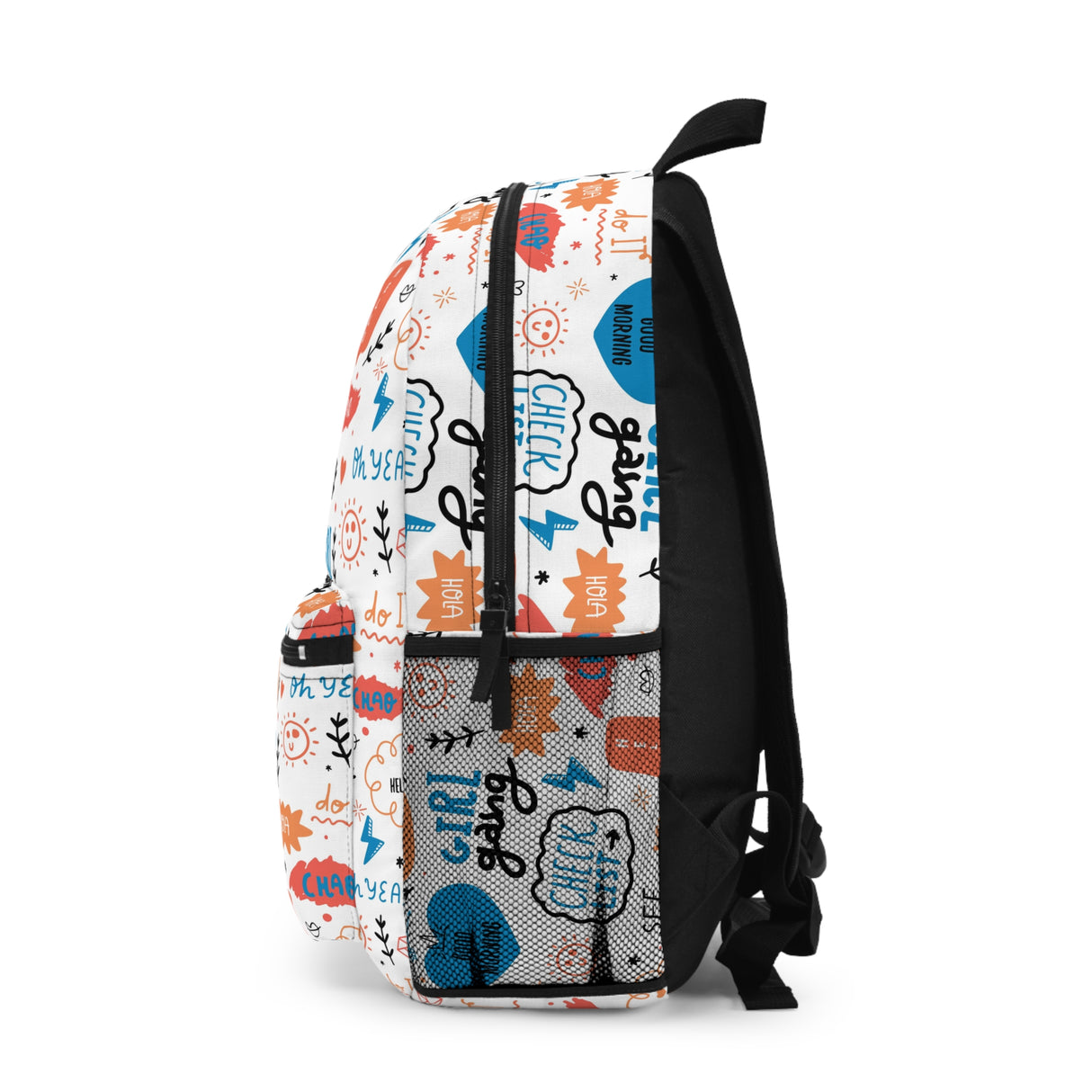 Kids Girl Gang White Backpack