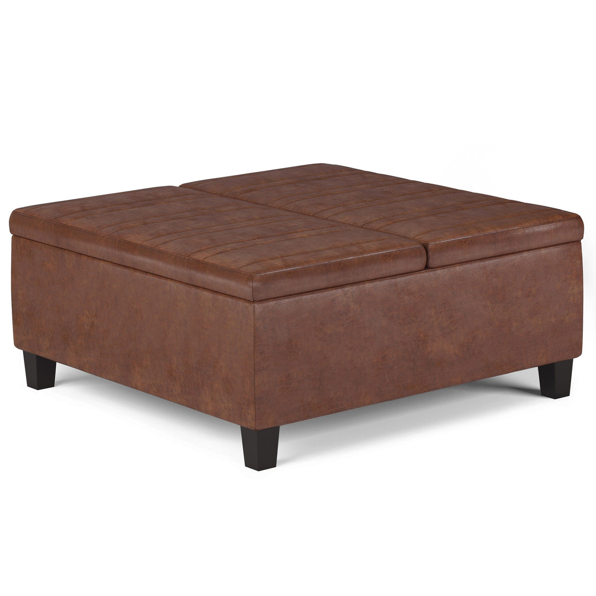 Ellis - Coffee Table Storage Ottoman Contemporary Design by Couch.com