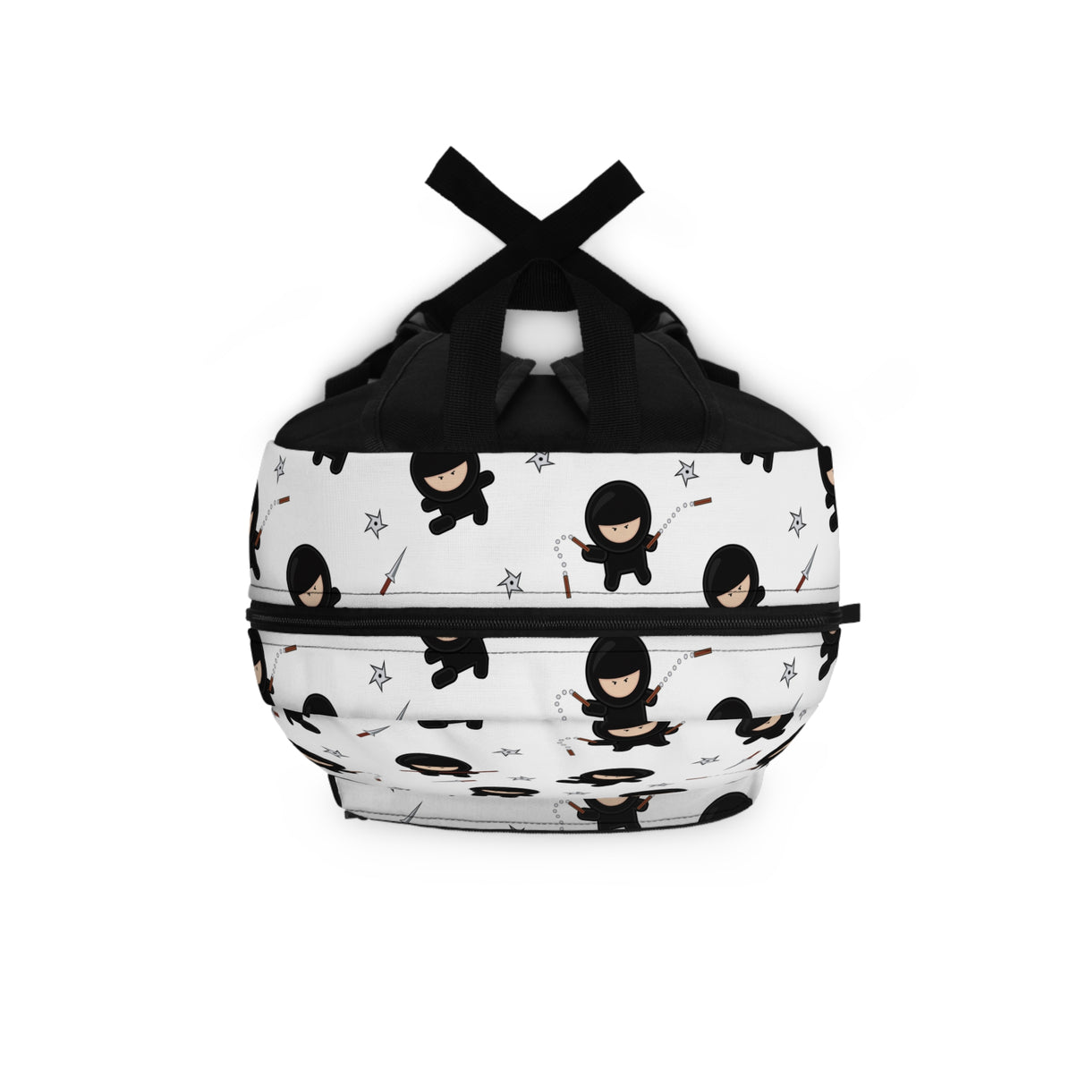 Kids Ninja White Backpack