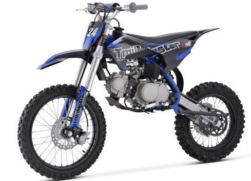 TrailMaster TM24 125cc Dirt Bike 4-Speed Semi Auto (17/14), Ages 12 and up