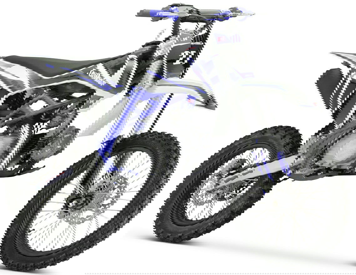 TrailMaster TM27 125cc Large Frame, Dirt Bike 4-Speed Manual (17/14), Ages 12 and up