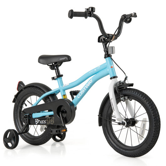 14-Inch Kids Bike for 3-5 Years Old Children Bicycle with Training Wheels