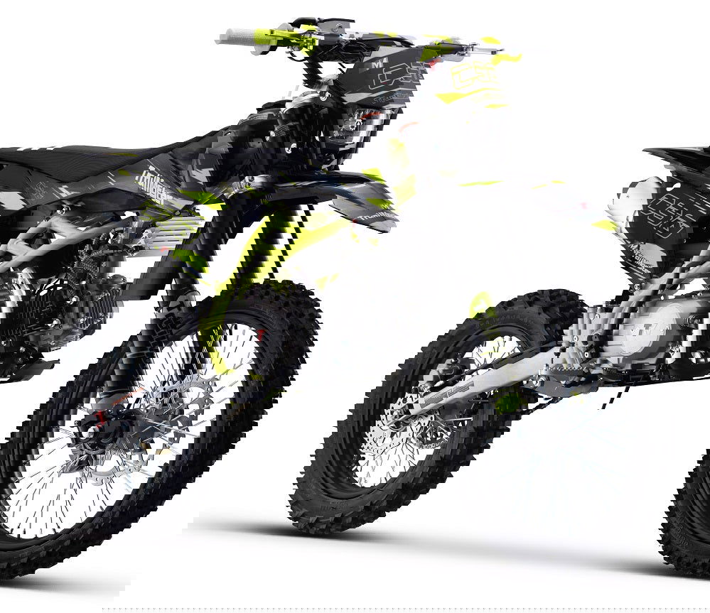 TrailMaster C50 150cc Gas Dirt Bike, 4-Speed Manual Clutch (17/14) Wheels