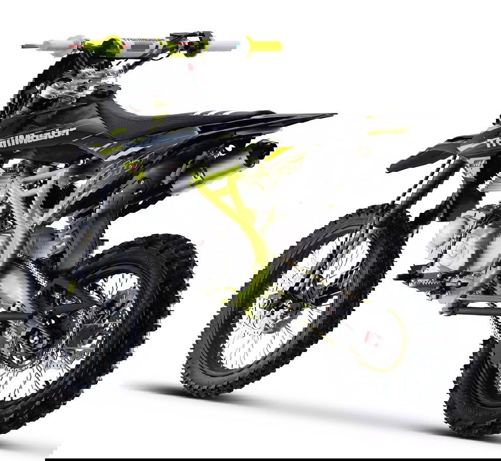 TrailMaster C50 150cc Gas Dirt Bike, 4-Speed Manual Clutch (17/14) Wheels