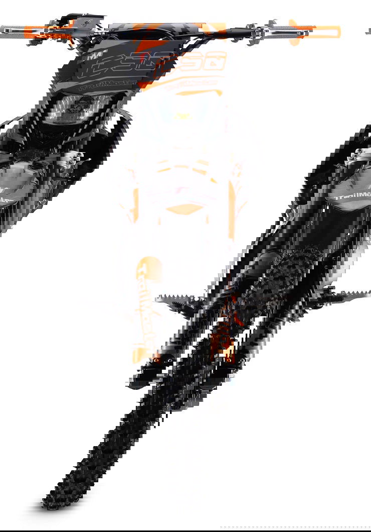 TrailMaster C50 150cc Gas Dirt Bike, 4-Speed Manual Clutch (17/14) Wheels