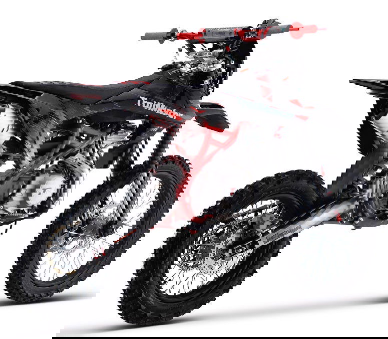 TrailMaster C50 150cc Gas Dirt Bike, 4-Speed Manual Clutch (17/14) Wheels